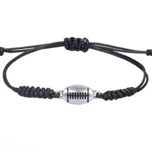 Men’s Rope Woven Bracelets Handmade Braided Thread Weave Football  Bracelet